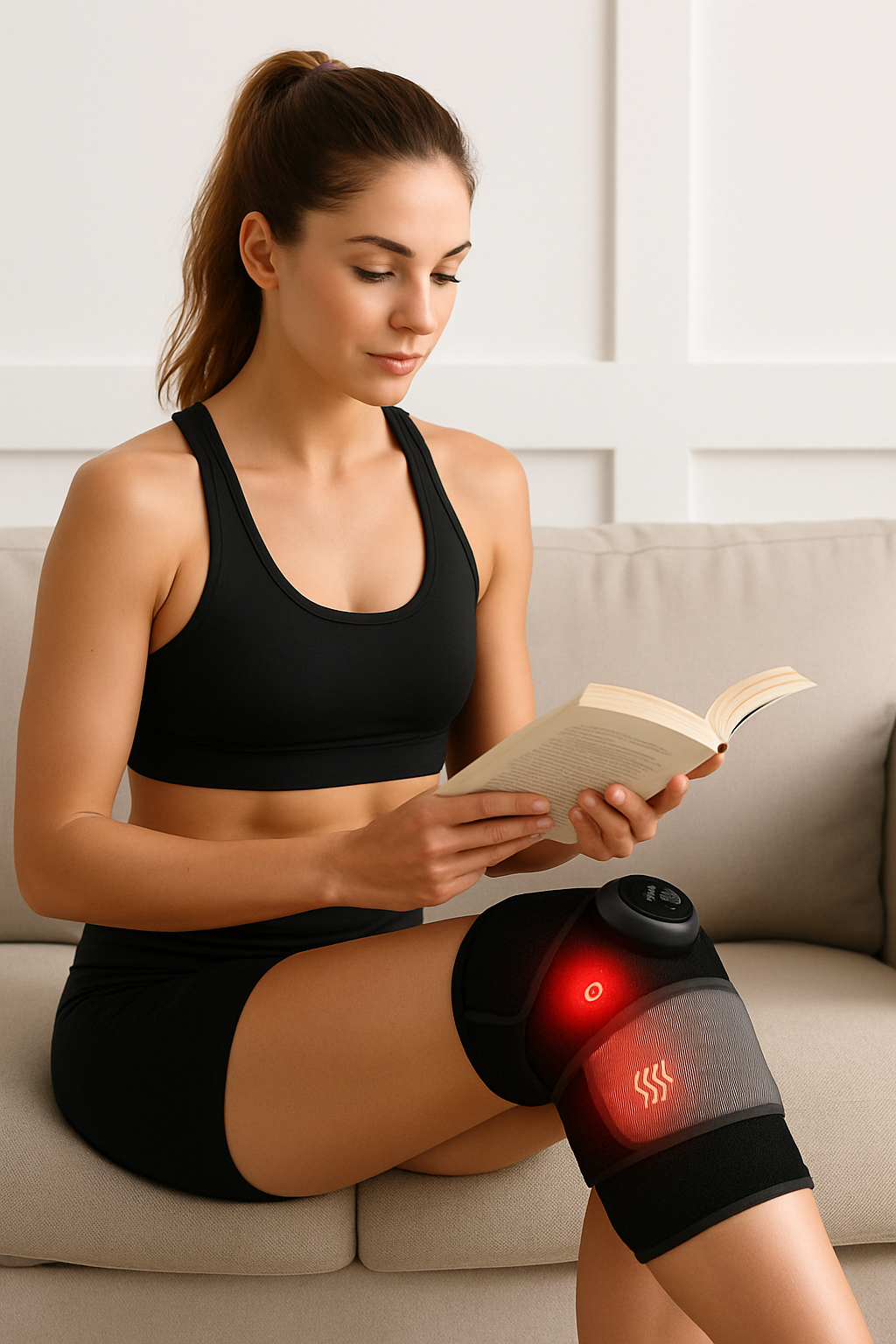 Portable Heating & Vibration Therapy Device – Knee, Shoulder & Elbow Relief