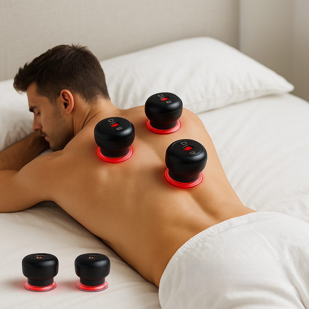 QUANTI Smart Electric Cupping Therapy Device – Muscle Recovery & Circulation