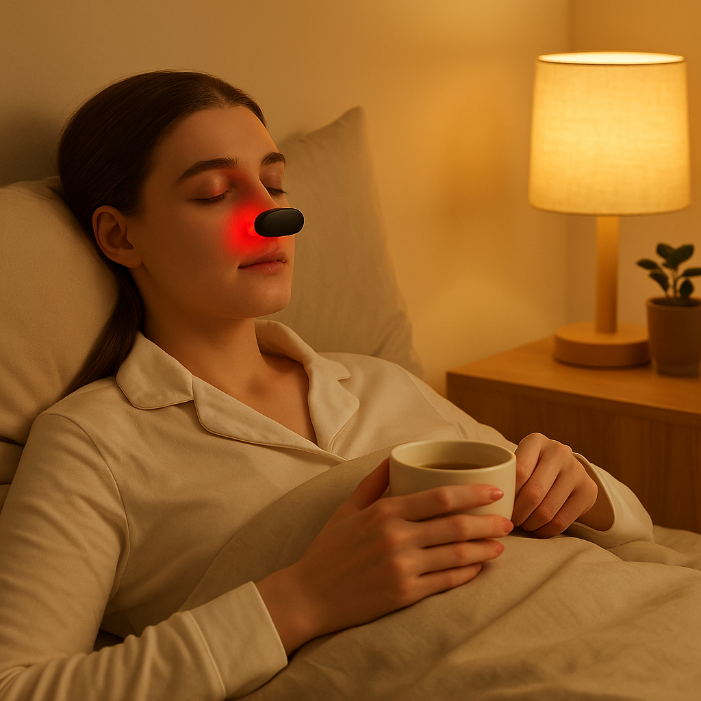 Infrared Nasal Therapy Device – Red Light Relief for Sinus & Allergies