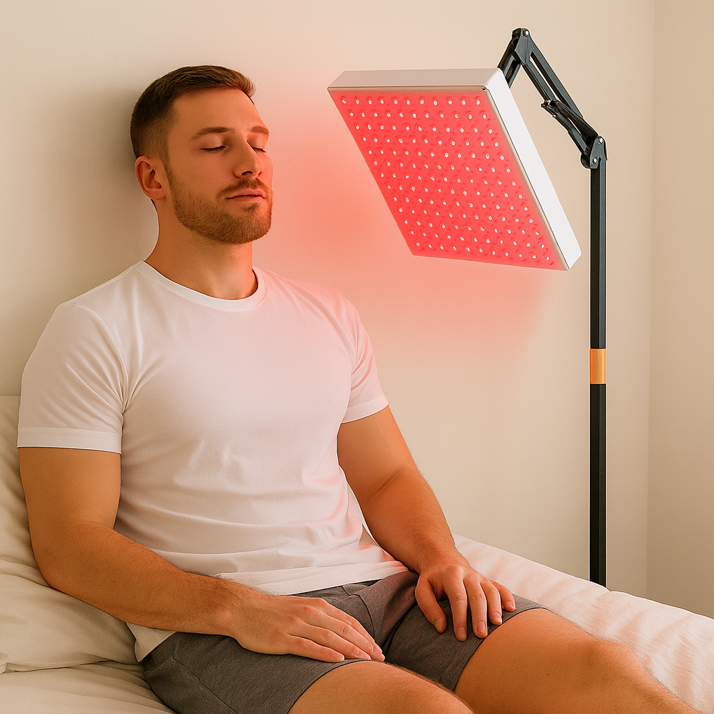 Red Light Therapy Lamp with Infrared – Skin, Muscle & Wellness Recovery