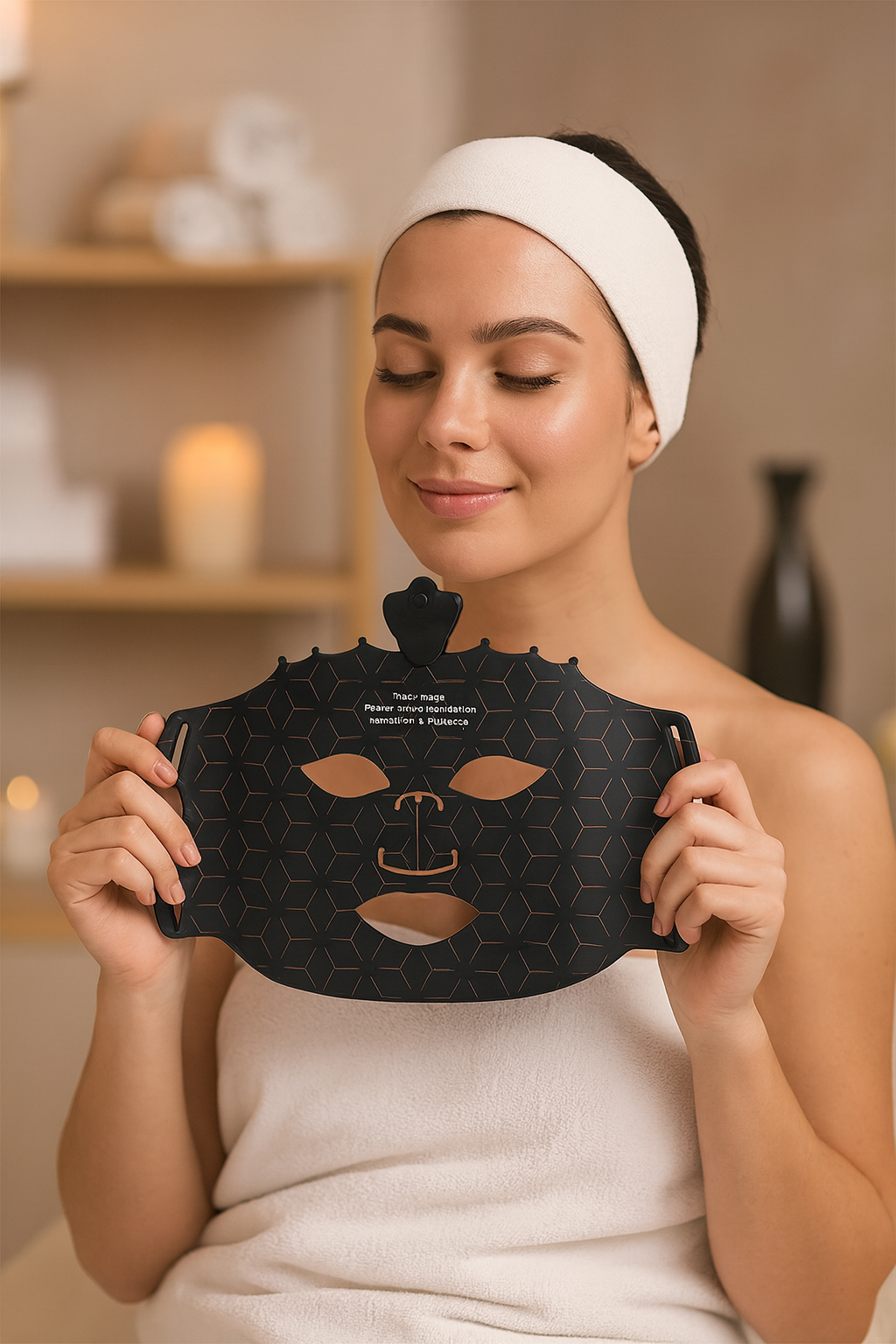 Red Light Therapy LED Face Mask – Skin Rejuvenation & Anti-Aging