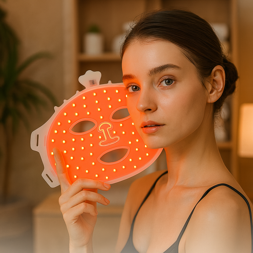 Red Light Therapy LED Face Mask – Skin Rejuvenation & Anti-Aging