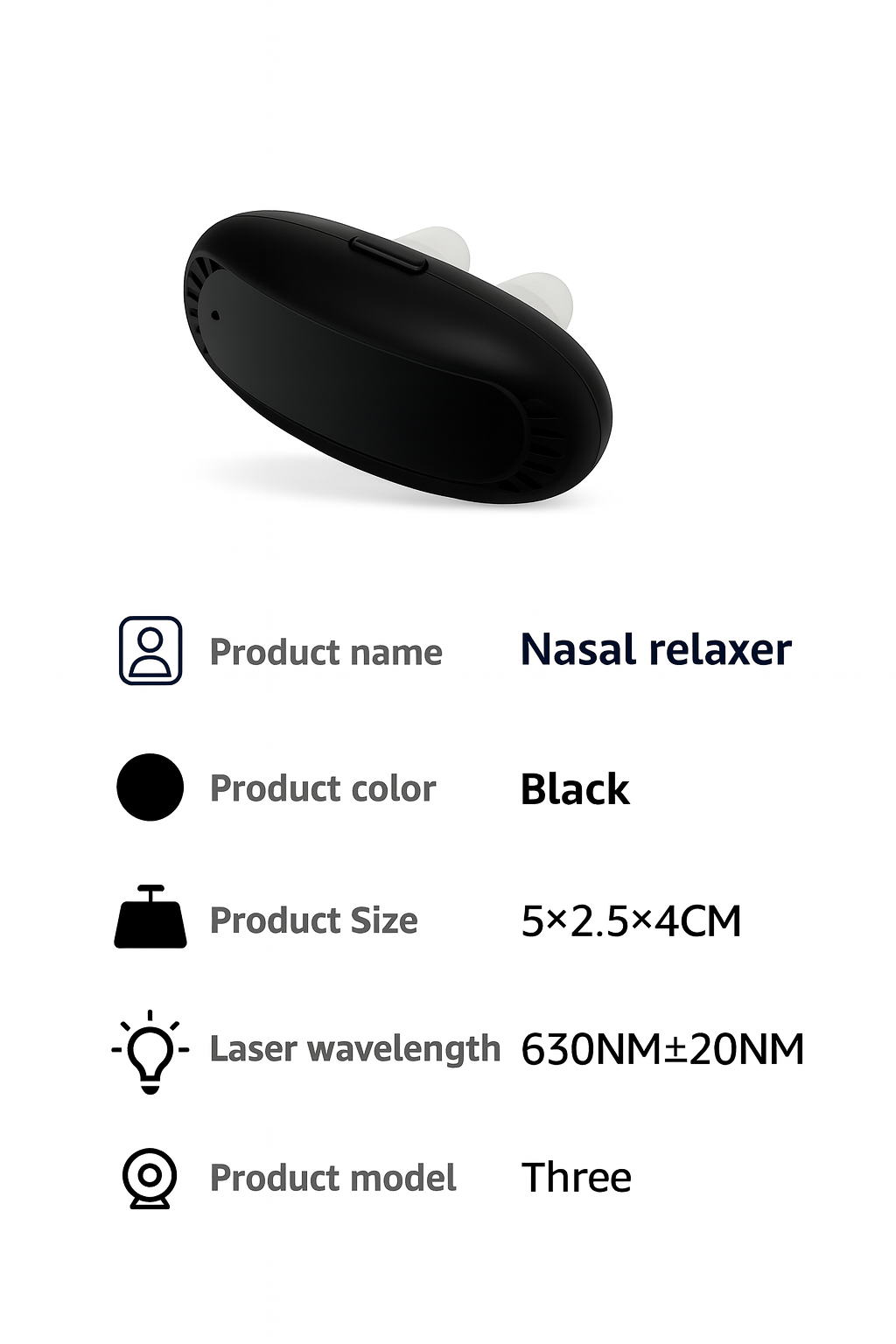 Infrared Nasal Therapy Device – Red Light Relief for Sinus & Allergies