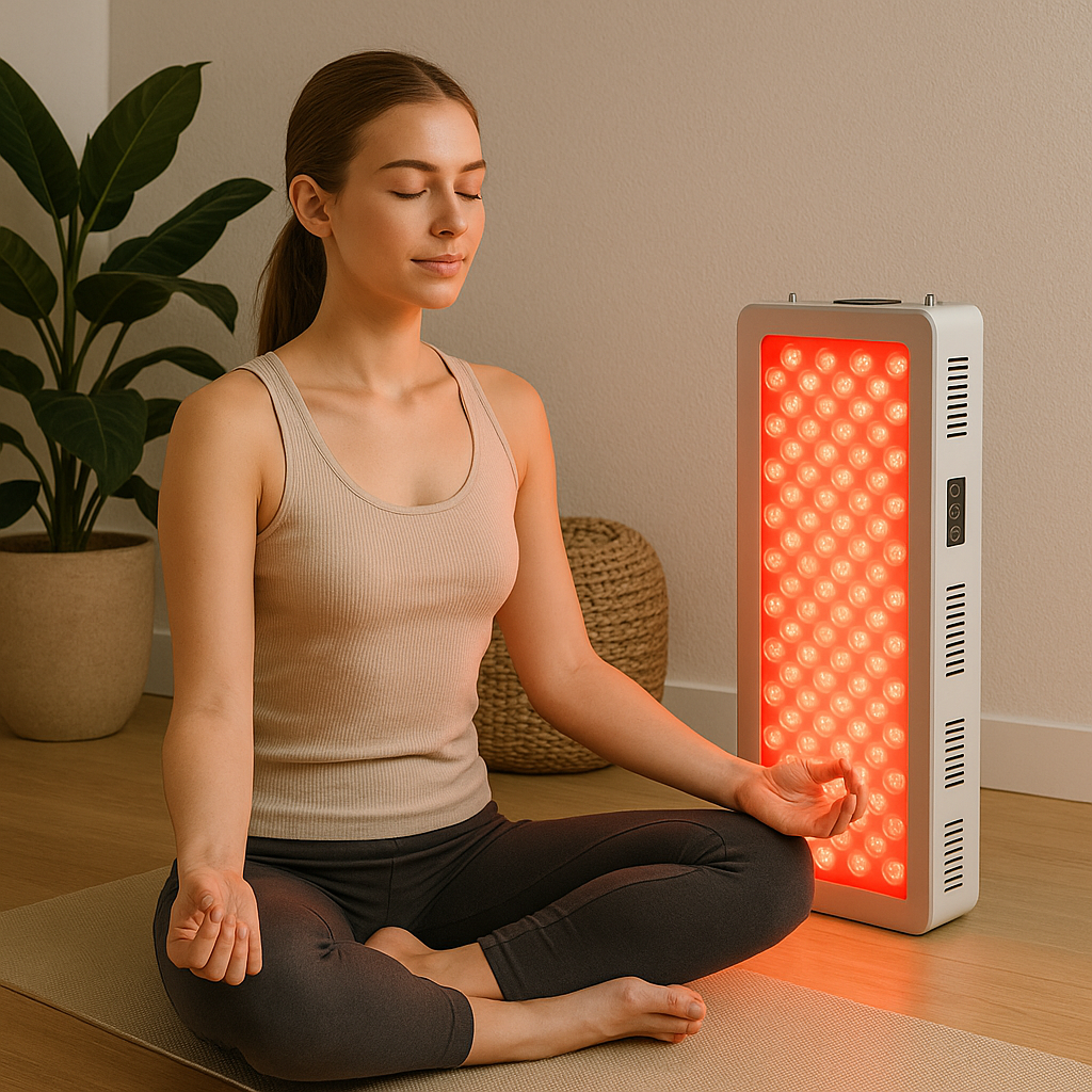 500W Red Light Therapy Panel with Infrared – Skin, Muscle & Recovery Support