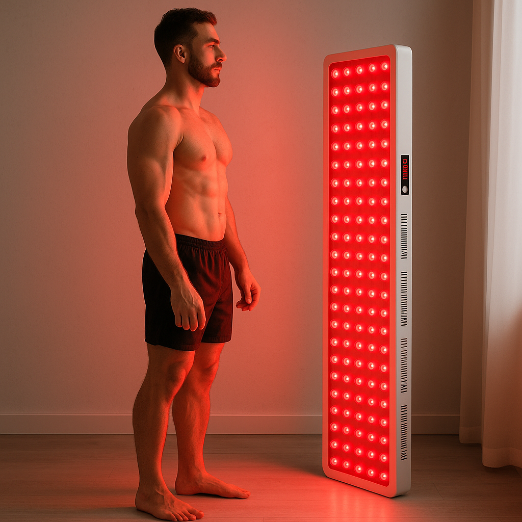1000W Red Light Therapy Panel with Infrared – Full Body Recovery & Wellness