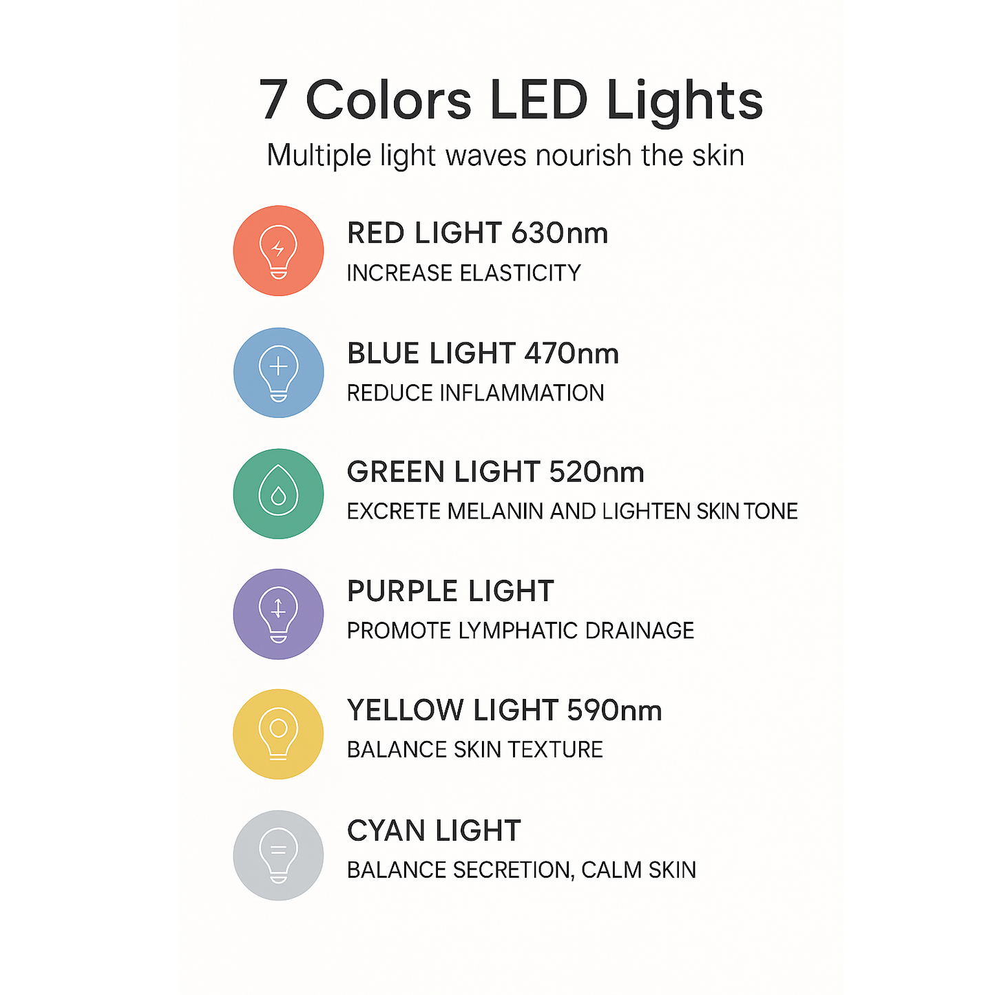 Red Light Therapy LED Face Mask – Skin Rejuvenation & Anti-Aging