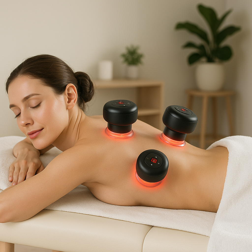 QUANTI Smart Electric Cupping Therapy Device – Muscle Recovery & Circulation