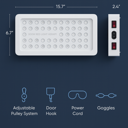 300W Red Light Therapy Panel with Infrared – Skin, Muscle & Wellness Recovery