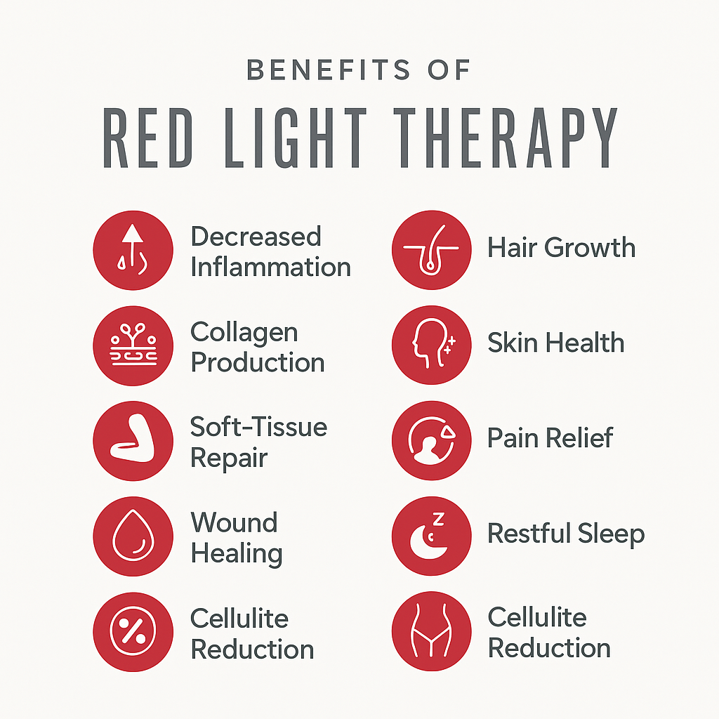 1000W Red Light Therapy Panel with Infrared – Full Body Recovery & Wellness