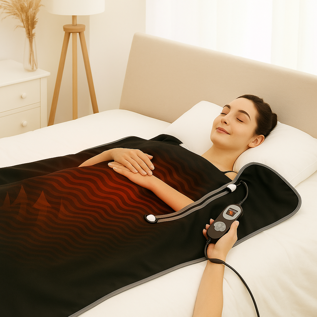 Portable Infrared Sauna Blanket – Detox, Relaxation & Recovery at Home